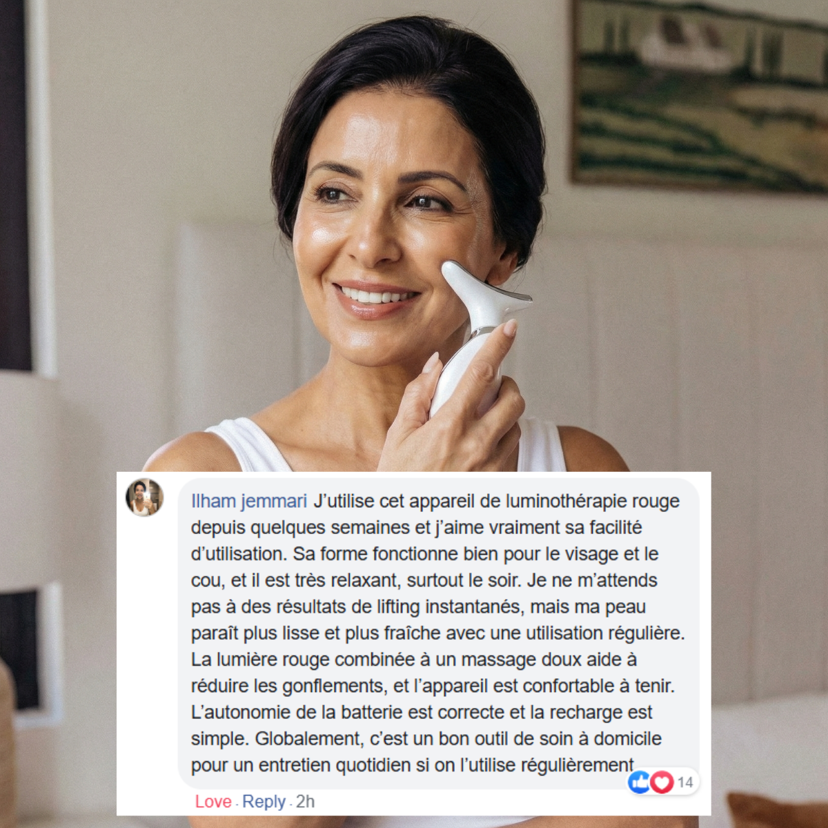 MINERVA 4-en-1 Sculpteur Visage LED